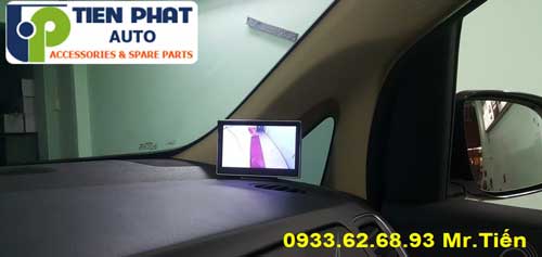 lắp camera gương cập lề bên phụ cho mazda BT50